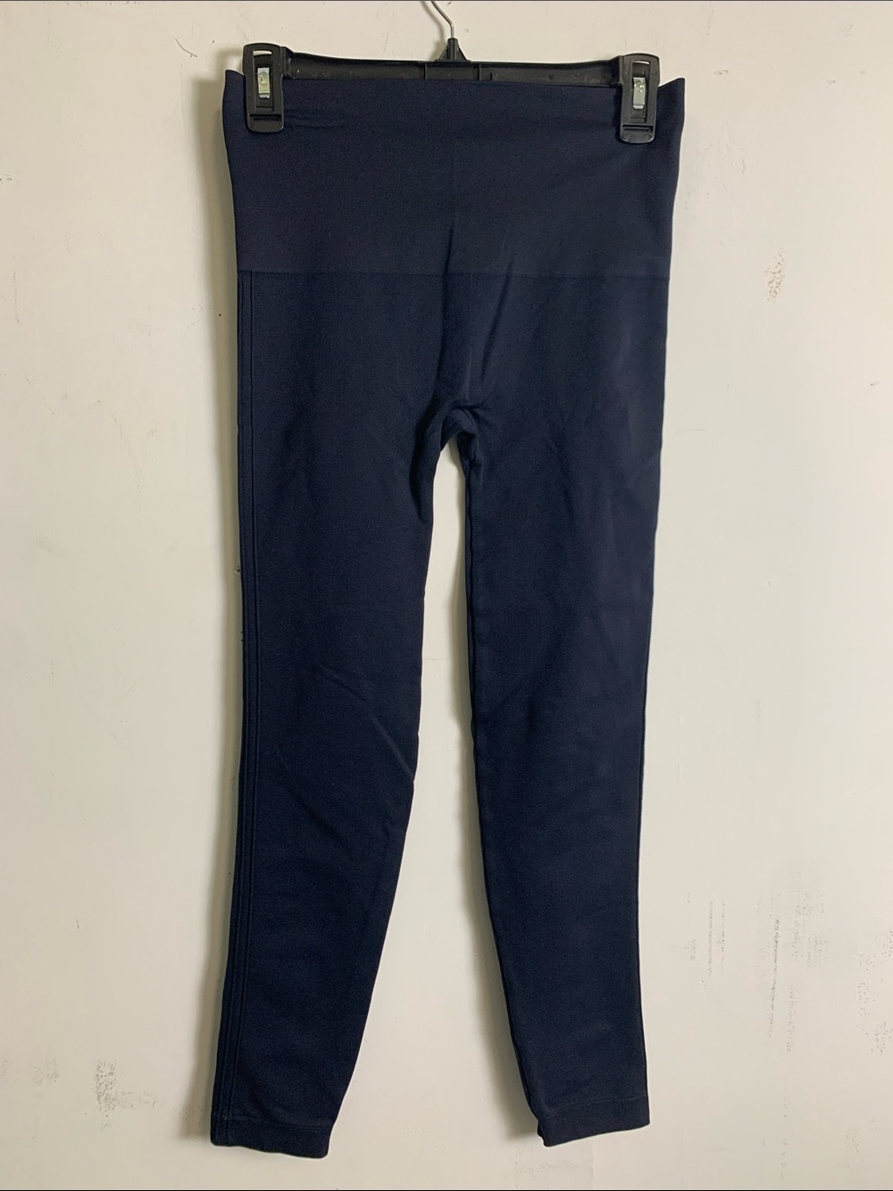 SPANX Navy High-Rise Stretch Leggings